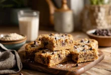Best Oatmeal Chocolate Chip Cookie Bars