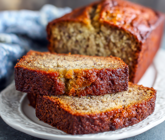 Soft Banana Bread Recipe