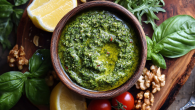 Arugula Basil Pesto