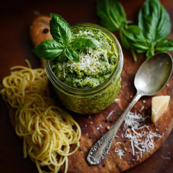 Basil Pesto with Parmesan
