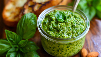 Basil Almond Pesto