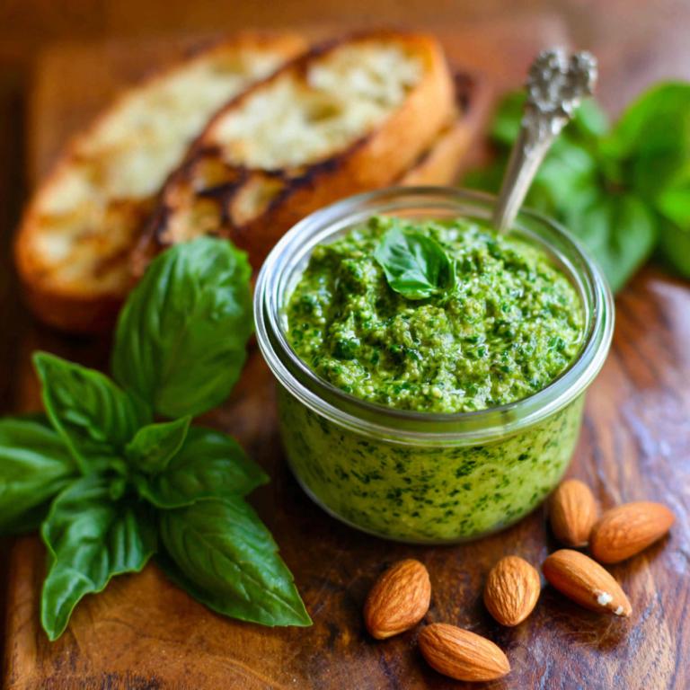 Basil Almond Pesto