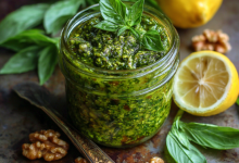 Basil and Walnut Pesto