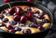 Cherry Clafoutis with Kirsch