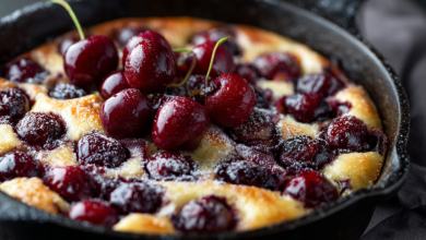 Cherry Clafoutis with Kirsch