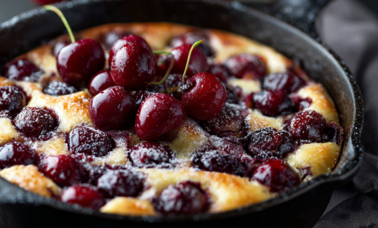 Cherry Clafoutis with Kirsch