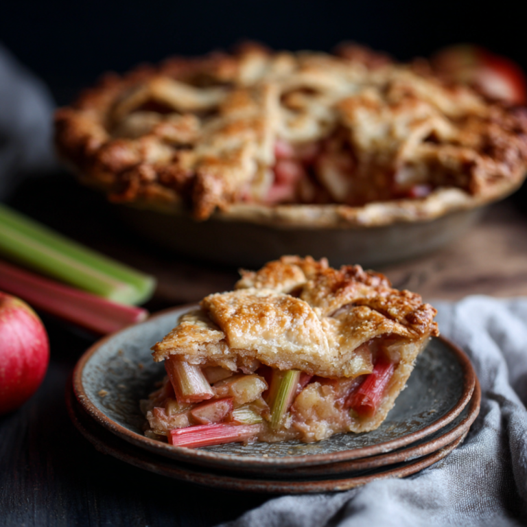 Classic Rhubarb Pie