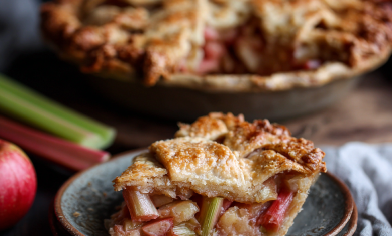Classic Rhubarb Pie