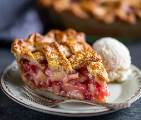 Easy Rhubarb Pie Recipe