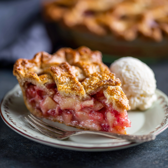 Easy Rhubarb Pie Recipe