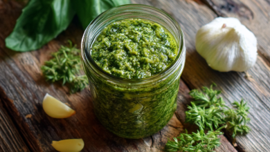 Garlic-Free Basil Pesto