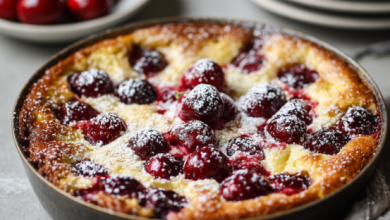 Gluten-Free Cherry Clafoutis