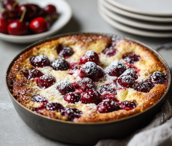 Gluten-Free Cherry Clafoutis