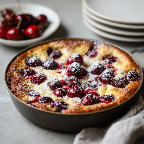 Gluten-Free Cherry Clafoutis