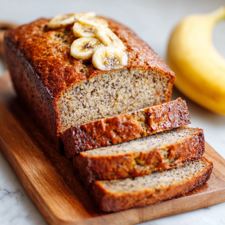 Healthy Banana Bread Recipe