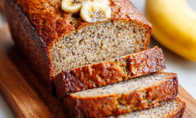 Healthy Banana Bread Recipe
