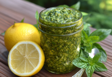 Lemon Basil Pesto