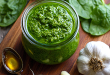 Spinach Basil Pesto