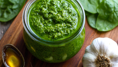 Spinach Basil Pesto