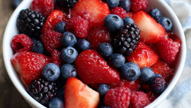 Mixed Berry Fruit Salad