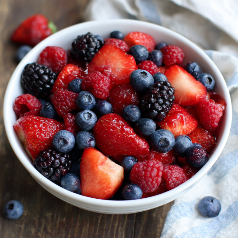 Mixed Berry Fruit Salad