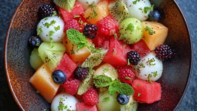 Watermelon Fruit Salad