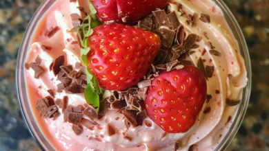 Strawberry Mousse Recipe: Velvety and Vibrant