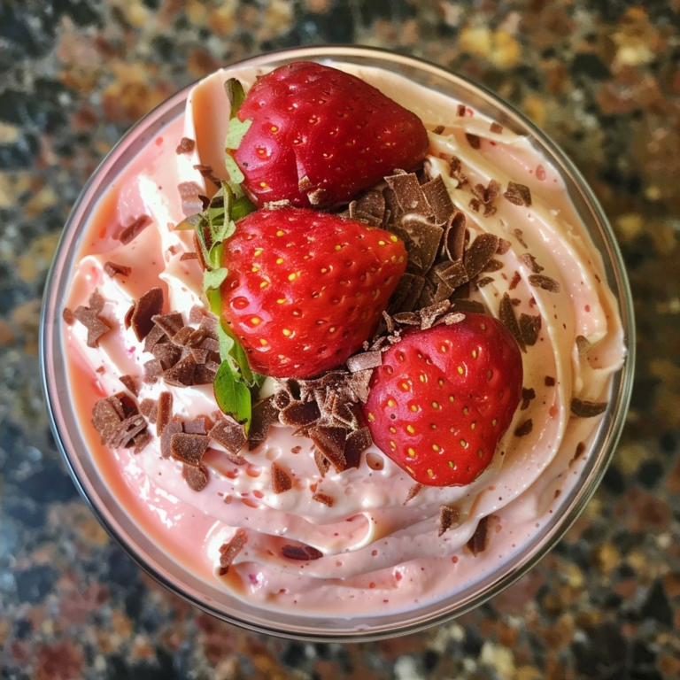 Strawberry Mousse Recipe: Velvety and Vibrant