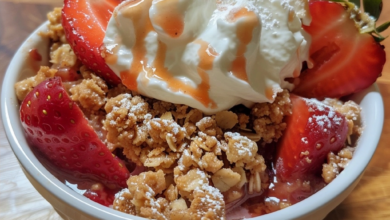 Strawberry Crumble Recipe