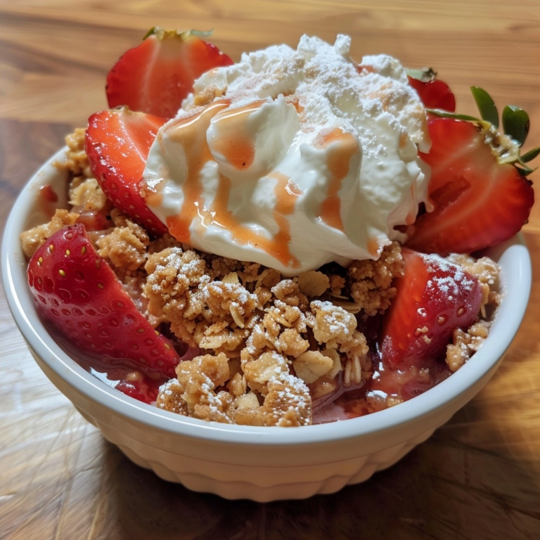 Strawberry Crumble Recipe