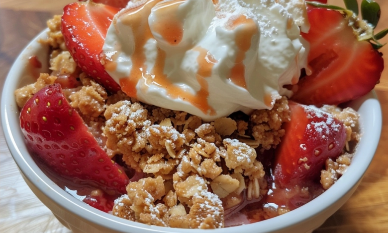 Strawberry Crumble Recipe