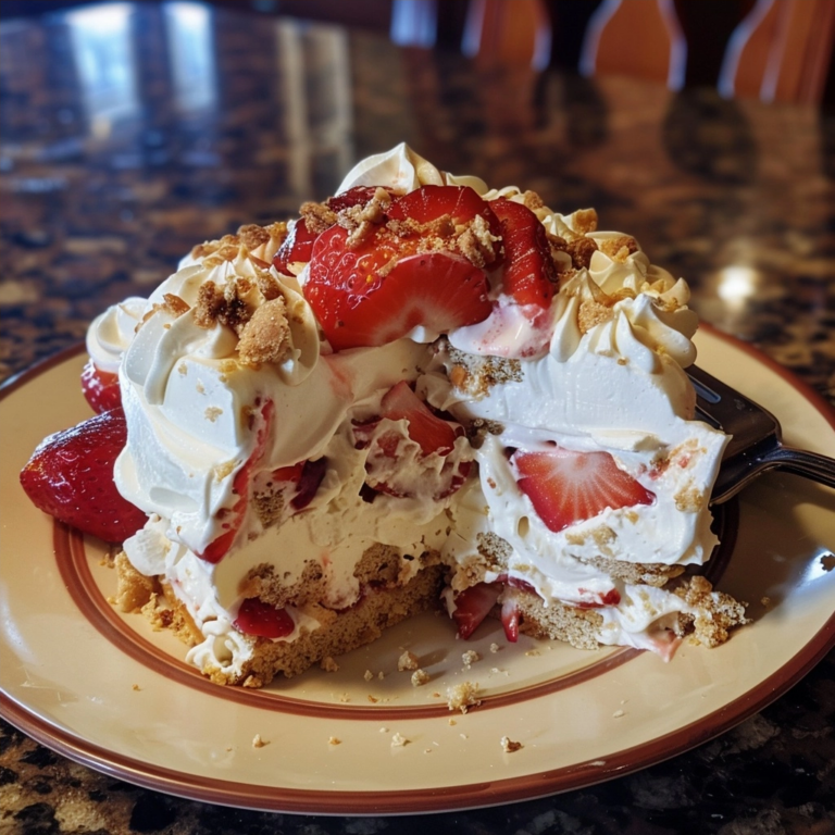 Strawberry Icebox Cake Recipe: A Cool No-Bake Dessert