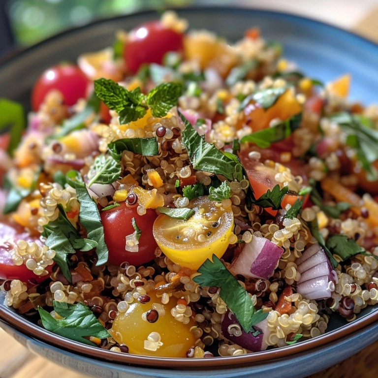 Quinoa Summer Salad for Light, Flavorful Meals