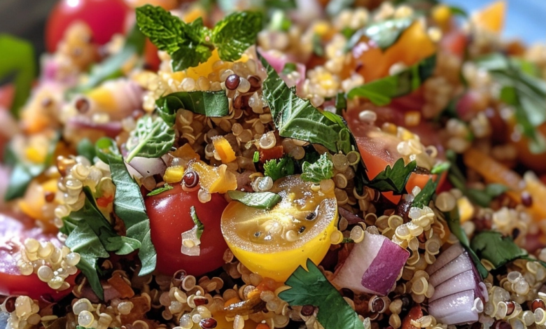 Quinoa Summer Salad for Light, Flavorful Meals