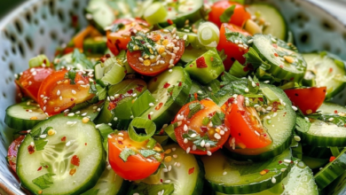 Cucumber Summer Salad: A Refreshing Twist on Classic Cooling