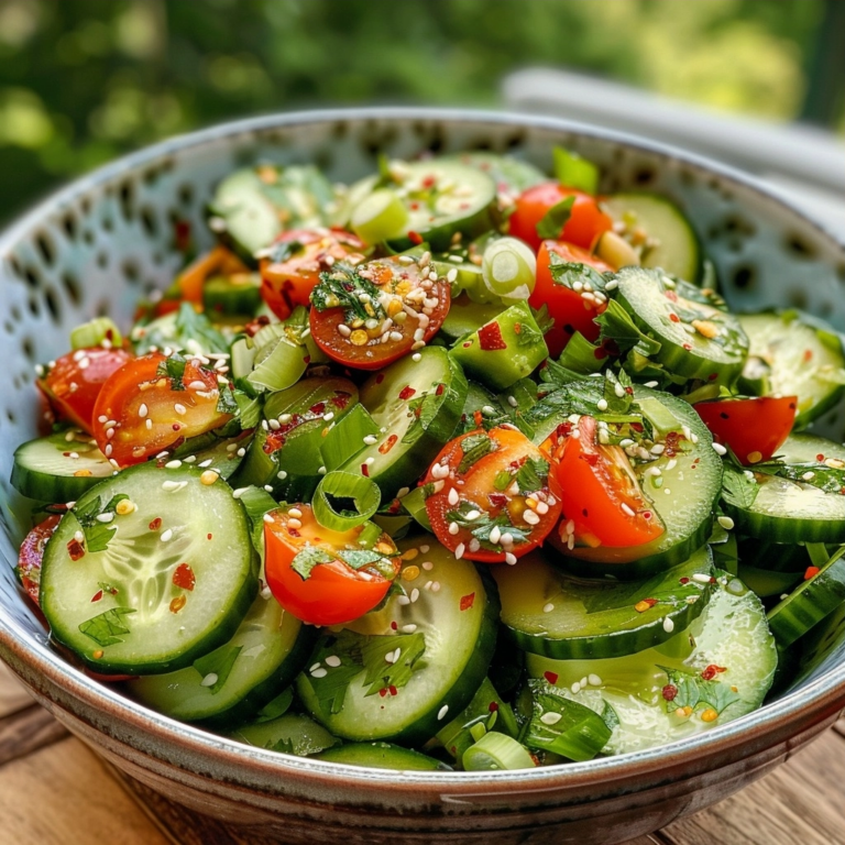 Cucumber Summer Salad: A Refreshing Twist on Classic Cooling