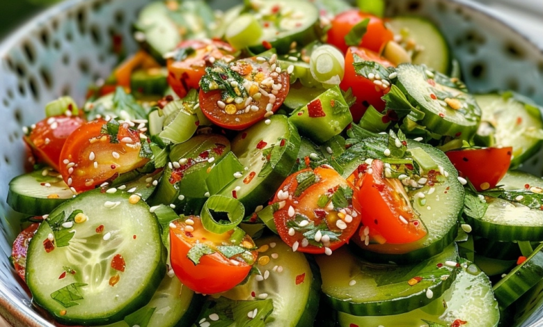 Cucumber Summer Salad: A Refreshing Twist on Classic Cooling