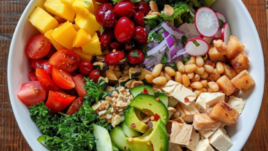 Healthy Summer Salad Bowl Recipe