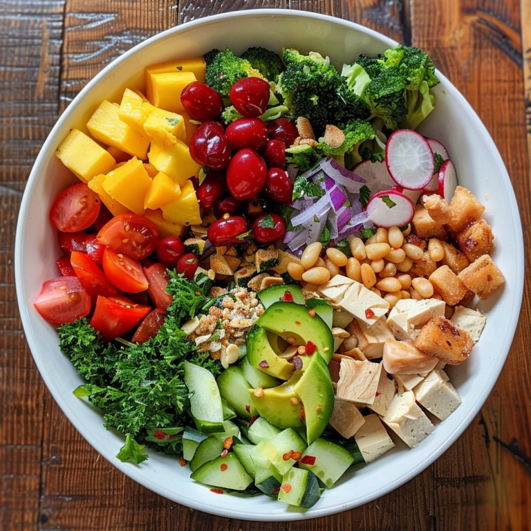 Healthy Summer Salad Bowl Recipe