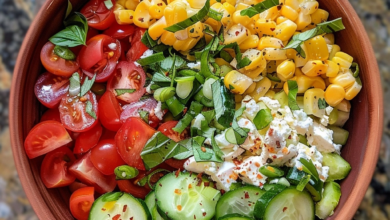 Easy Lunch Summer Salad Recipe