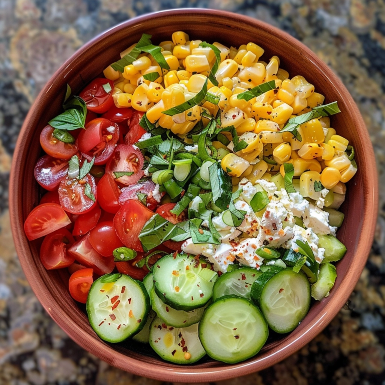 Easy Lunch Summer Salad Recipe