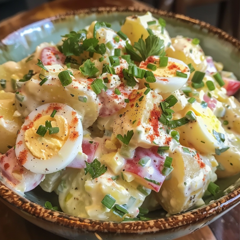 Old-Fashioned Potato Salad with Eggs