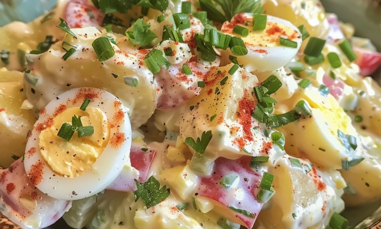 Old-Fashioned Potato Salad with Eggs
