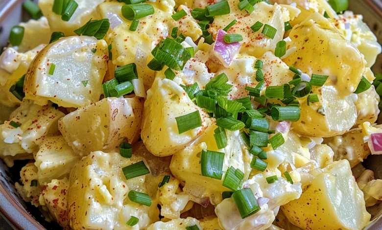 Easy Potato Salad for BBQ: Quick and Flavorful Side Dish
