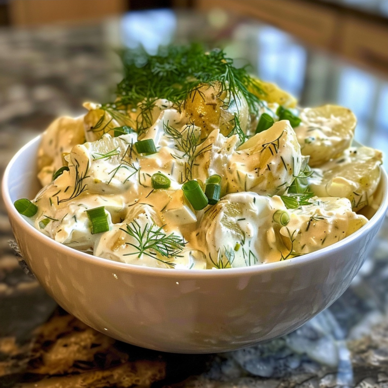 Creamy Dill Potato Salad for Refreshing Summer Meals