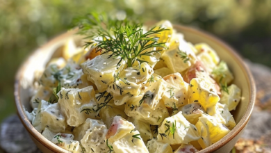 Cold Potato Salad for Picnics: A Refreshing Summer Dish for Outdoor Feasts
