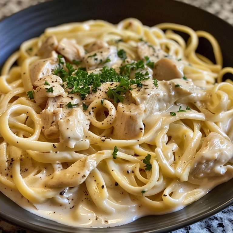 Easy Chicken Alfredo Pasta Recipe