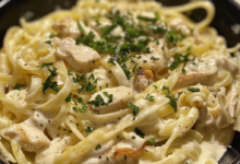 Comfort Food Chicken Alfredo Pasta Recipe