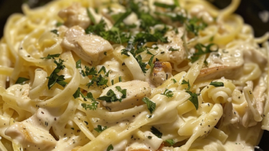 Comfort Food Chicken Alfredo Pasta Recipe