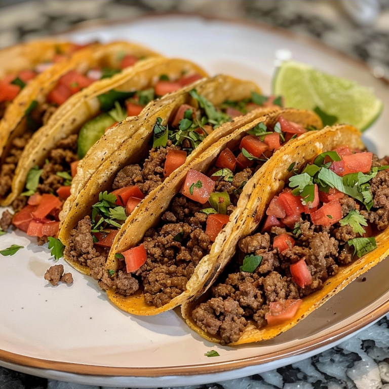 Ground Beef Tacos: A Flavorful Classic